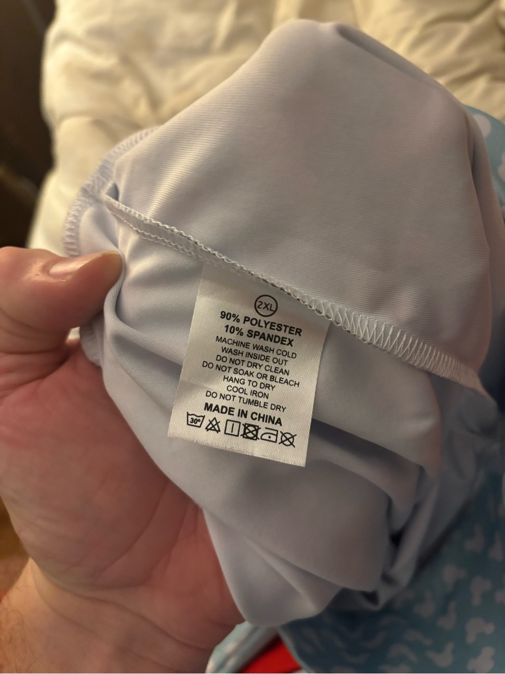 Mickey Mouse light blue 2xl leggings - Picture 3 of 4